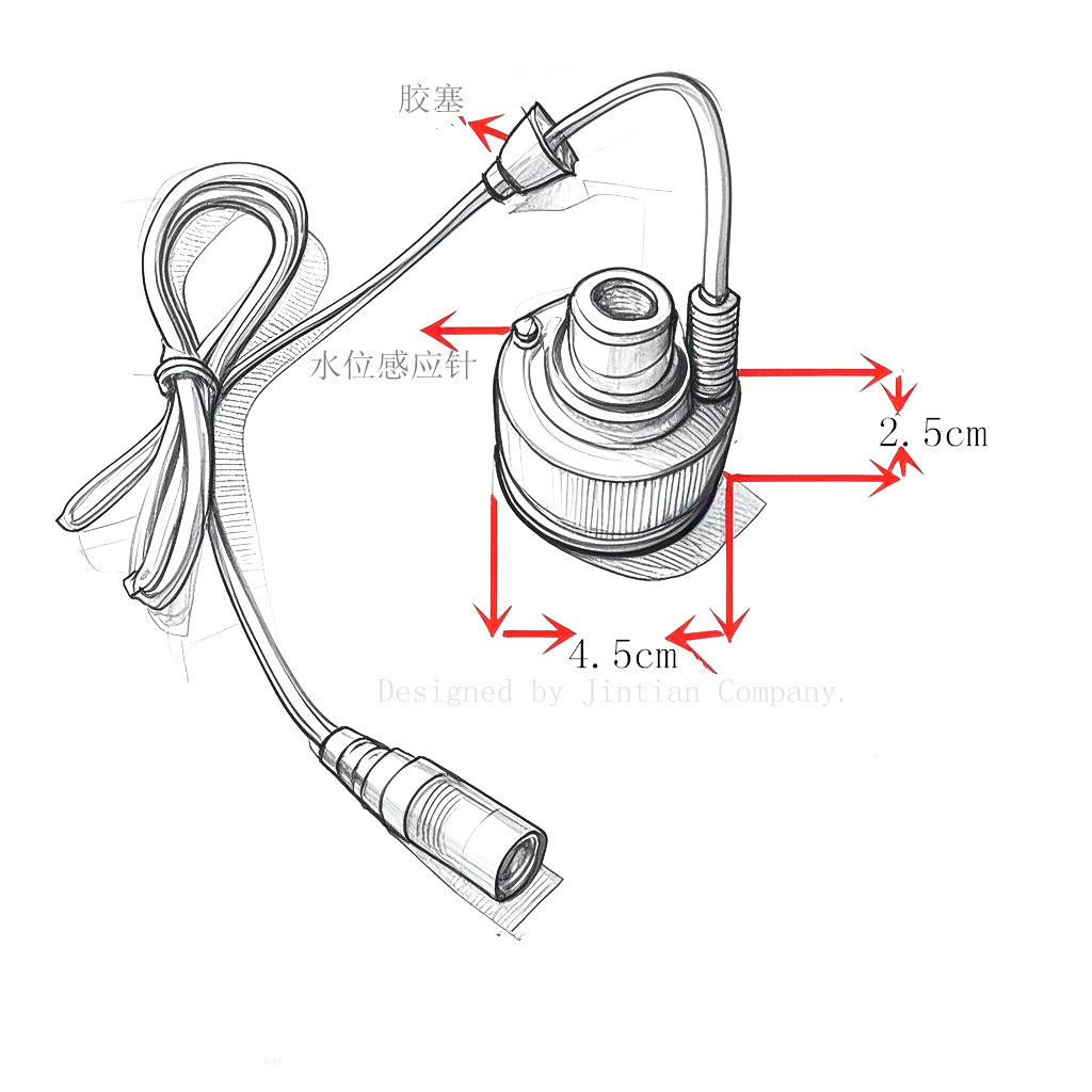 跨境厂家雾化器头水族假山喷雾盆景喷泉流水造雾配件厂家批发