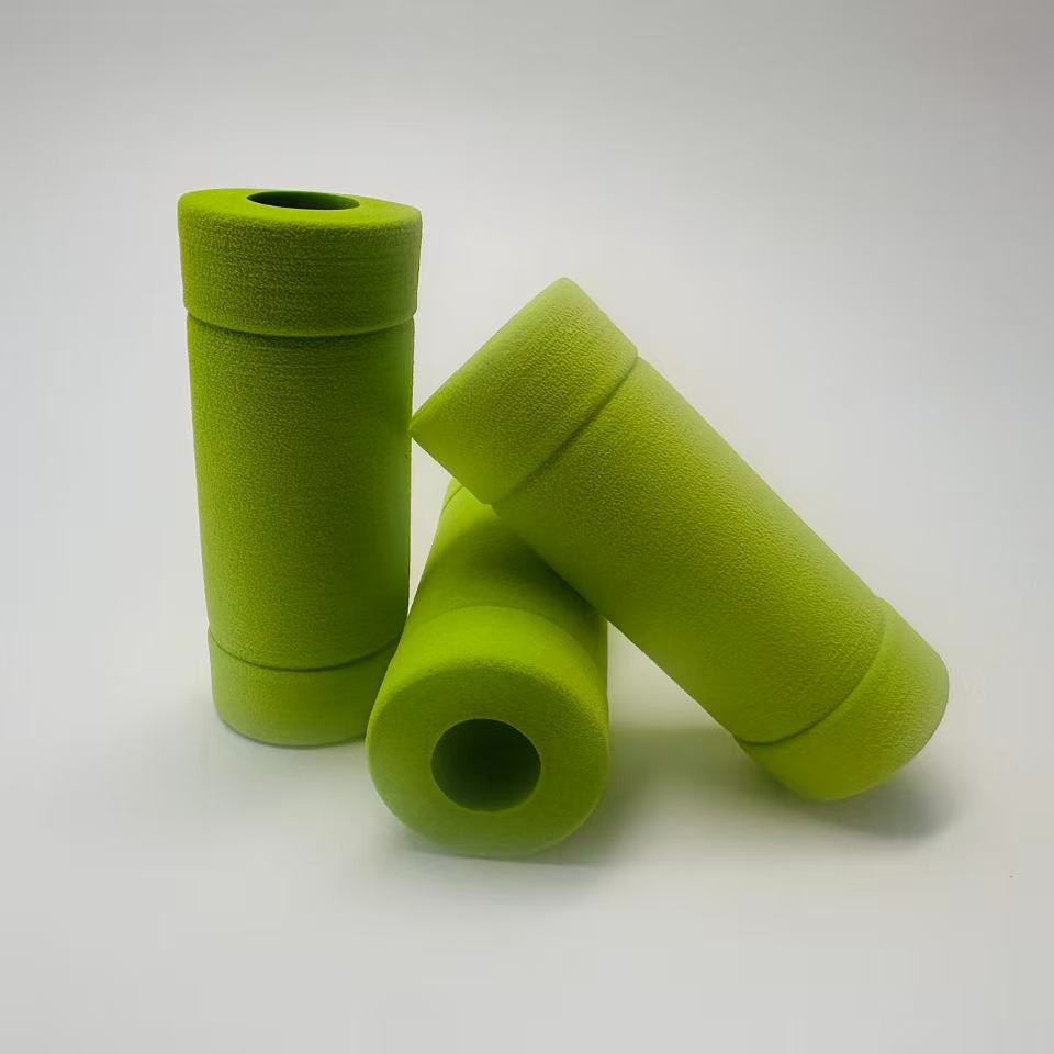 批发橡胶海绵手把套 nbr海绵发泡管套手把套  滑板车手柄18*12