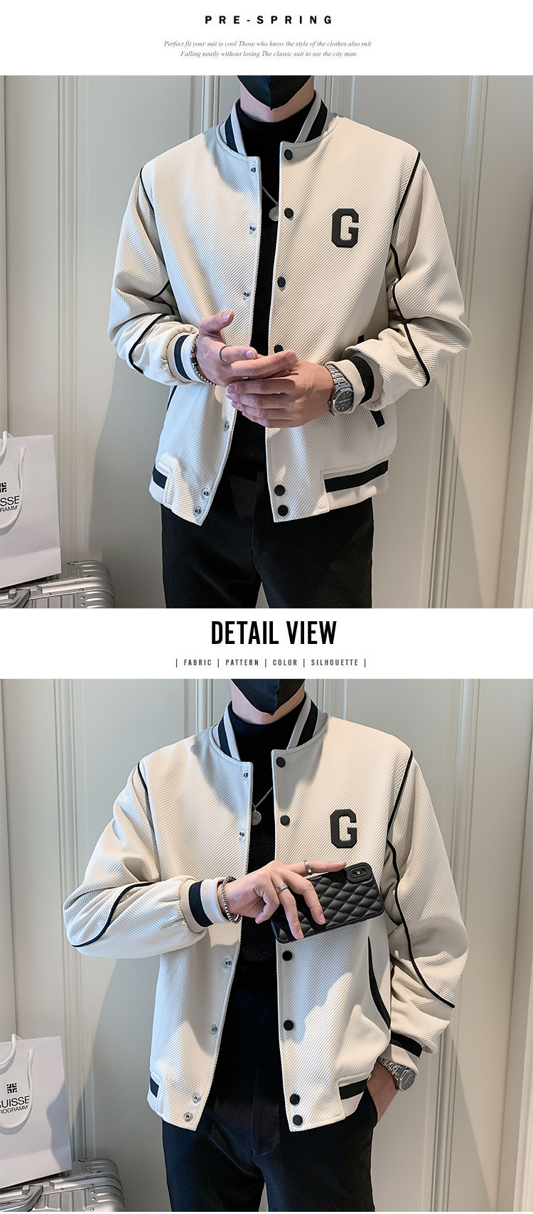 Jacket Front View