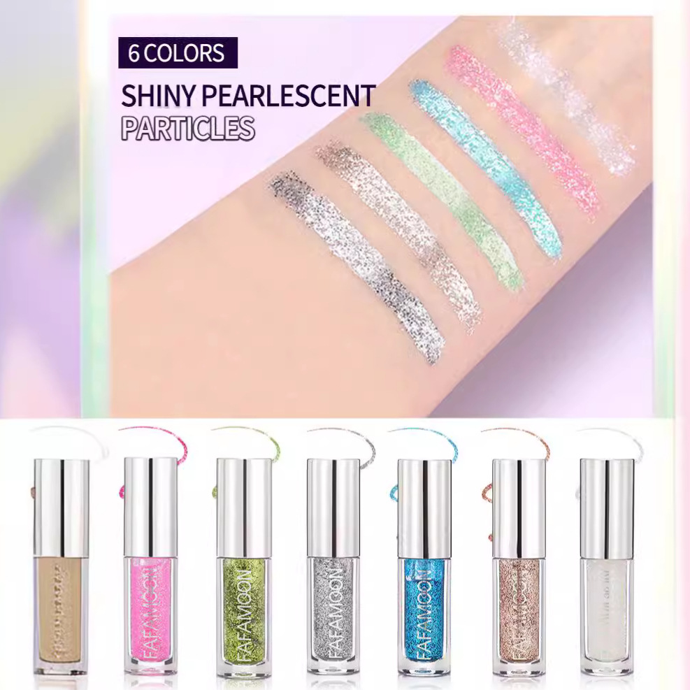 Tekoče senčilo za oči Super Flash Sequins Lying Silkworm Pen Brightening Eye Shadow Liner za oči Liquid Eye Highlighter_voghion.com