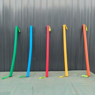 Cheerleading Atmosphere-Enhancing Soft Cheering Stick Soft Training Gymnastics Stick Portable Non-Slip Yoga