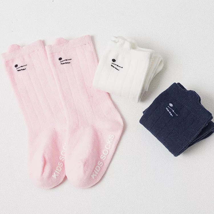 Cat Ear Socks White