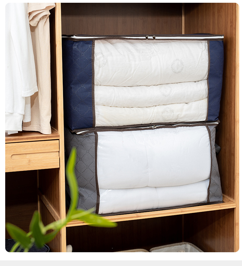 Fashion Solid Color Nonwoven Storage Bag display picture 3