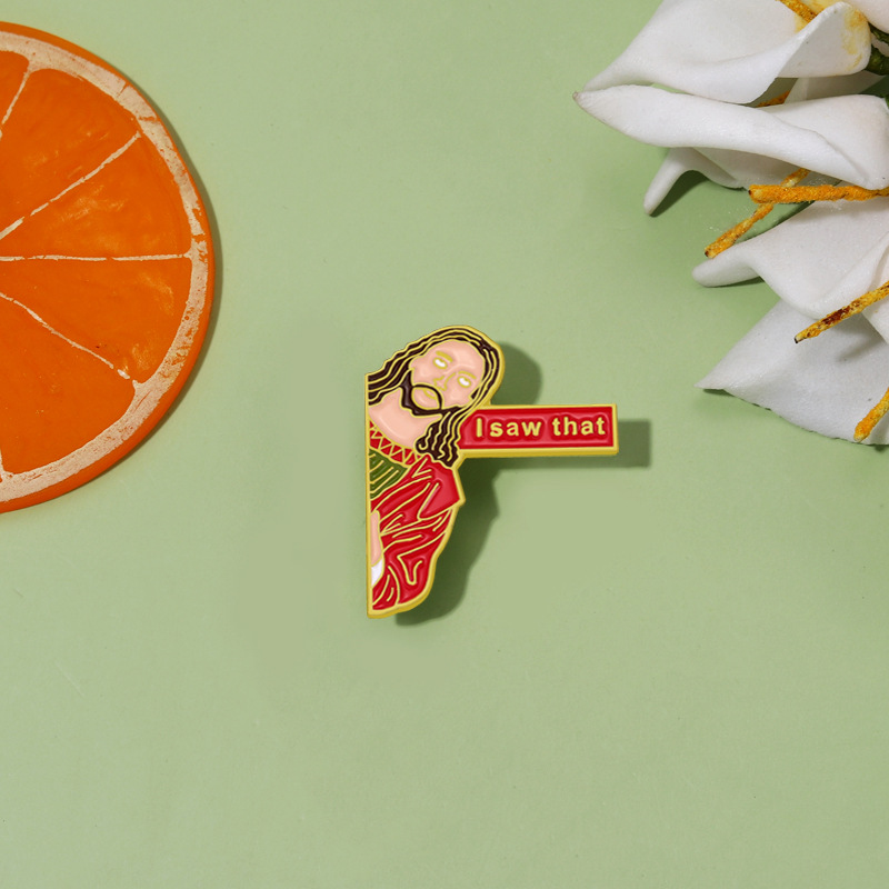 Brooches Classification Fashion Pin Cartoon Character Alloy Plating Unisex Brooches