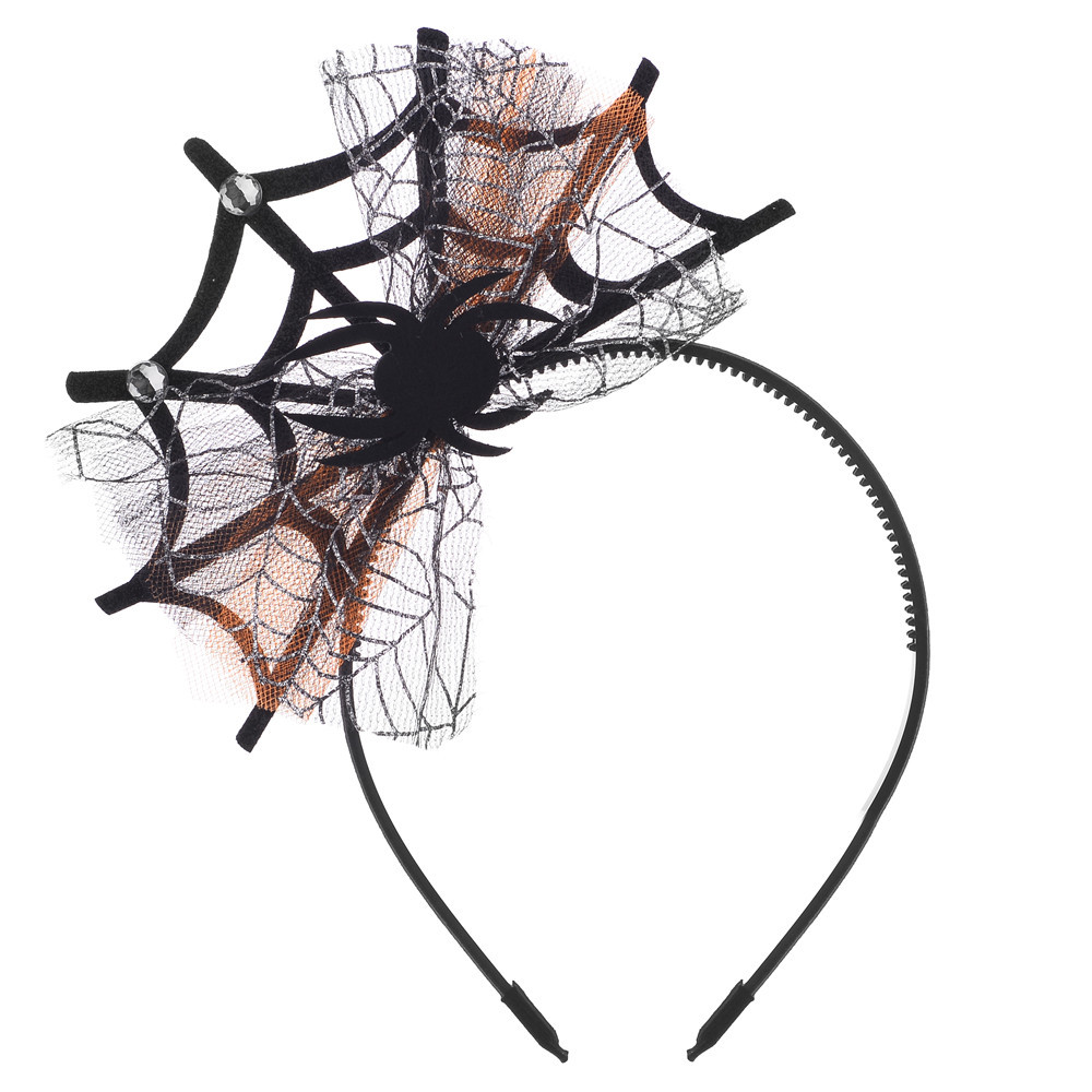 Modern Style Spider Web Cloth Hair Band display picture 5