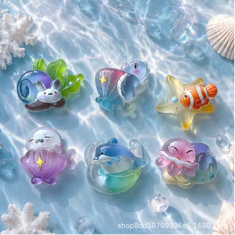 Cute marine cartoon cream creative accessory