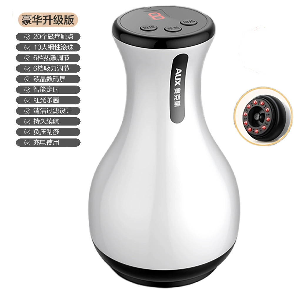 Source factory whole body electric scraping and cupping instrument household hot compress for cervical vertebrae and back meridian cupping and sucking sha