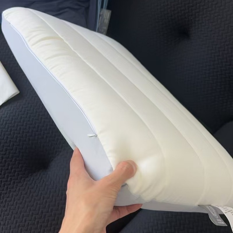 Muduotong メモリーフォーム Pro 深い睡眠ネックピローホテル睡眠クラス A 純綿枕カバーネックサポートダブルコア枕|undefined