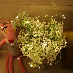 Customized Processing USB Remote Control 3*3 Copper Wire Light New Year Christmas Decoration Copper Wire LED Ice Strip Curtain Light Decoration Color