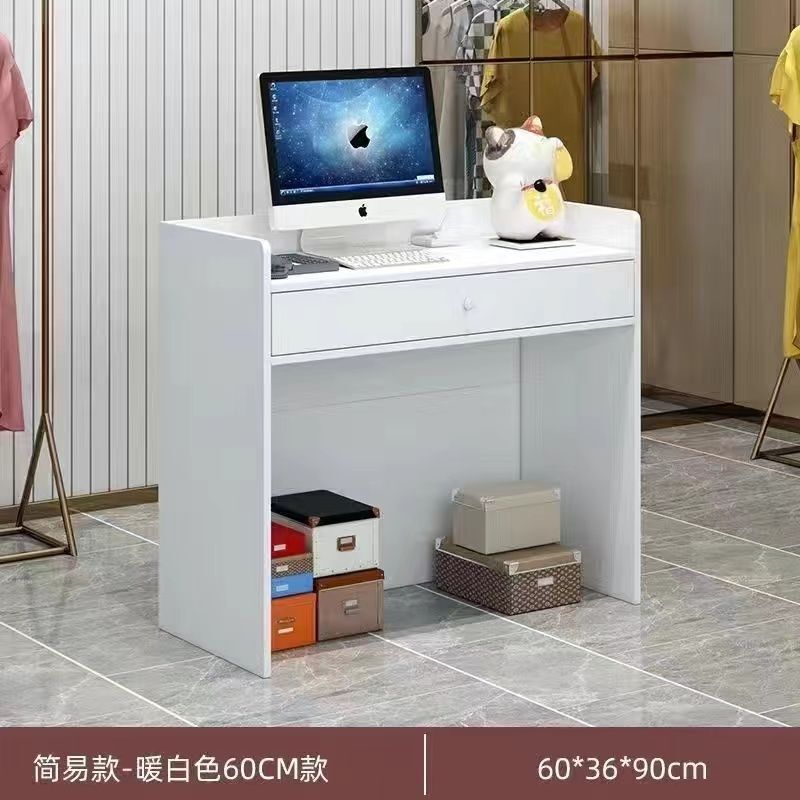 ショップ シンプル バーカウンター レジ フロントデスク 小型カウンター 美容室 衣料品店 美容室 受付デスク クロスボーダー|undefined