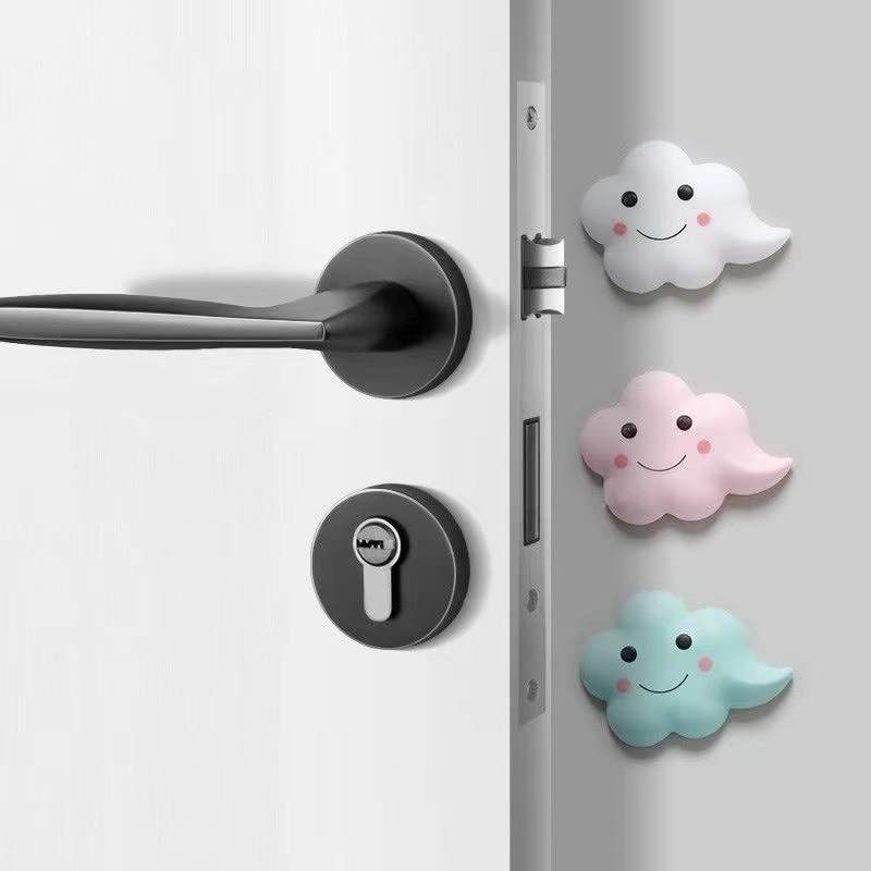 Multifunctional Magnetic Refrigerator Magnet, Anti-Collision Note Pad, Blackboard Magnetic Sticky Note, Thick Door Handle Anti-Collision Pad, Soft Rubber