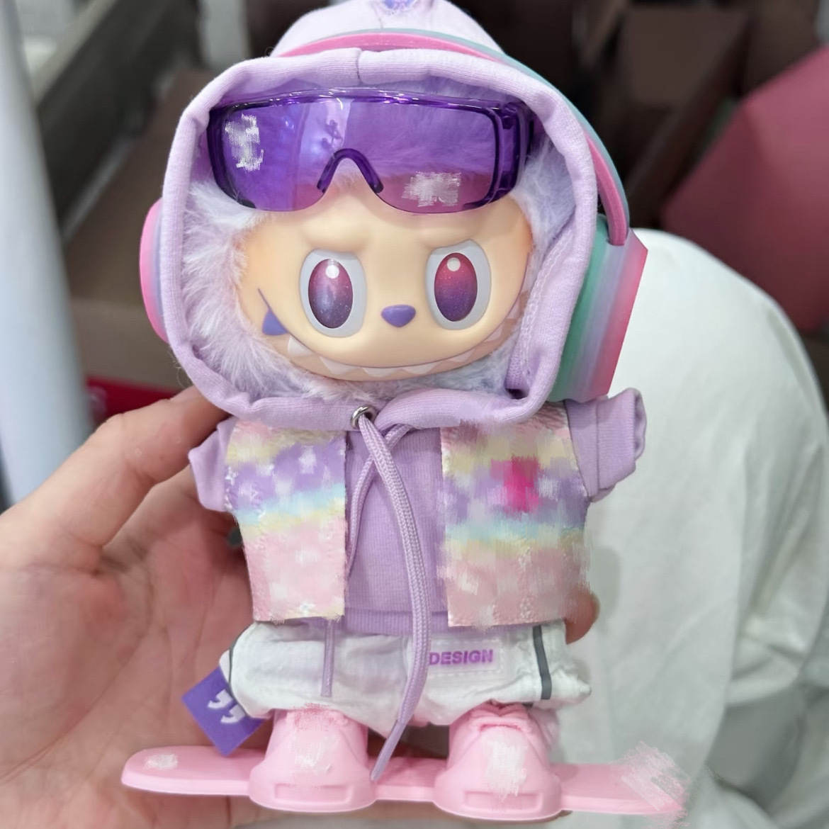 Ski Suit for Baby Dolls Suitable for Labubu First and Third Generation Baby Clothes, Trendy Cool Set Baby Clothes Accessories