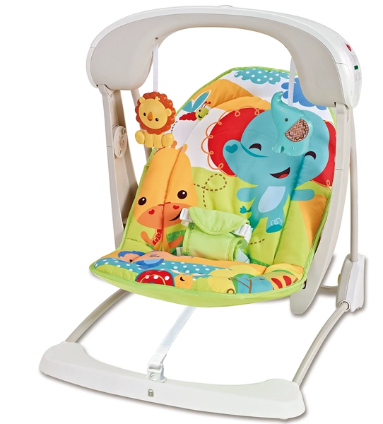 Smart swings, baby rocker