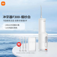 Mijia 電動デンタルリンサー F300 家庭用大型水タンクウォーターフロッサー、長いバッテリー寿命、ポータブル電動デンタルリンサーに適しています。