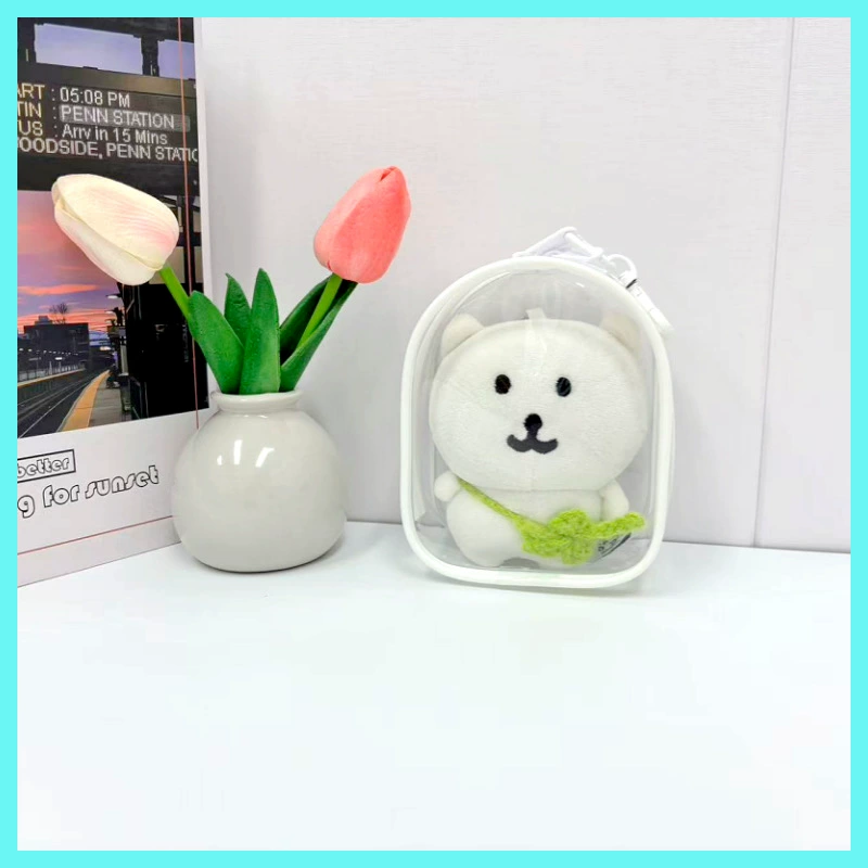 Памятное изделие POPMART DIMOO Freshman Diary Series Vinyl Plush Pendant Blind Box Высокая прозрачная детская сумка-зонд