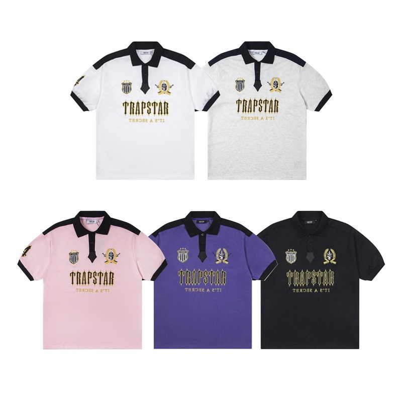 新作入荷 クロスボーダー貿易 Trapstar 高画質プリント 半袖ショートパンツセット 長袖|undefined