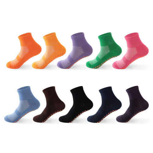 Non-slip socks, children's floor socks, parent-child mesh socks, baby early teaching socks, trampoline socks, yoga socks