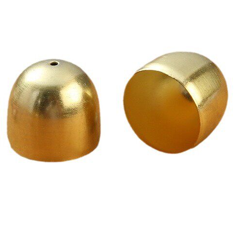 Factory direct brushed 2.8 brass bell diy wind chime accessories Chinese Christmas bell