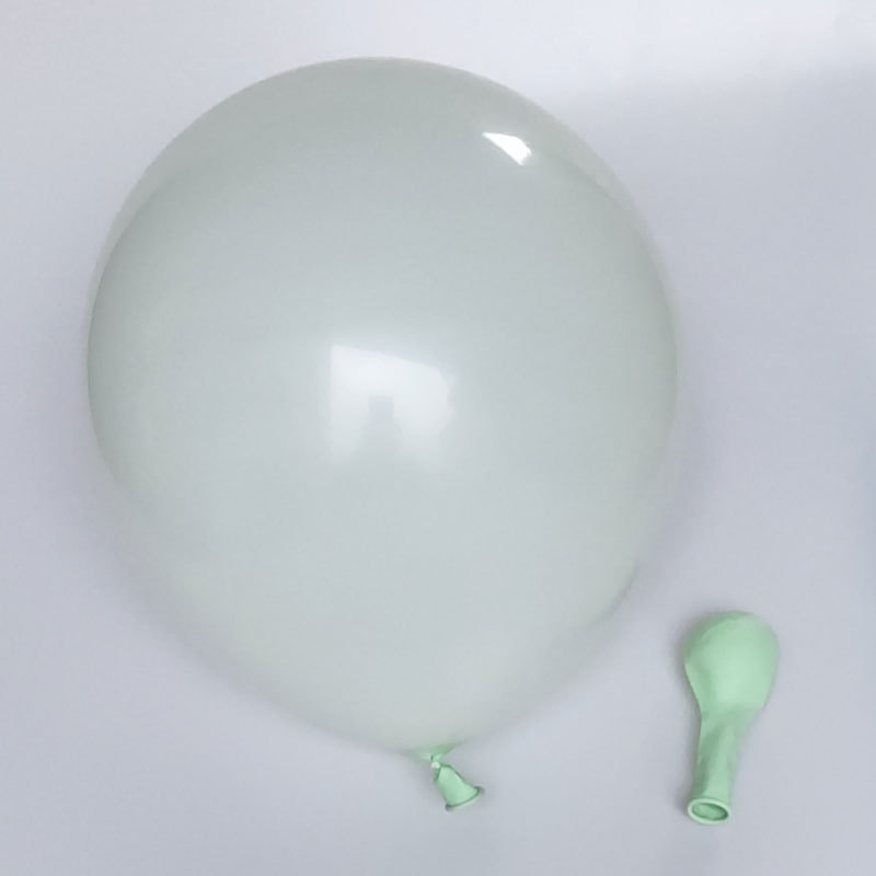 12 pulgadas 2,8G macarons verde 100 unids/bolsa