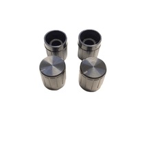 音响功放148电位器旋钮双色塑料旋钮帽编码器波段开关手柄I-15*15