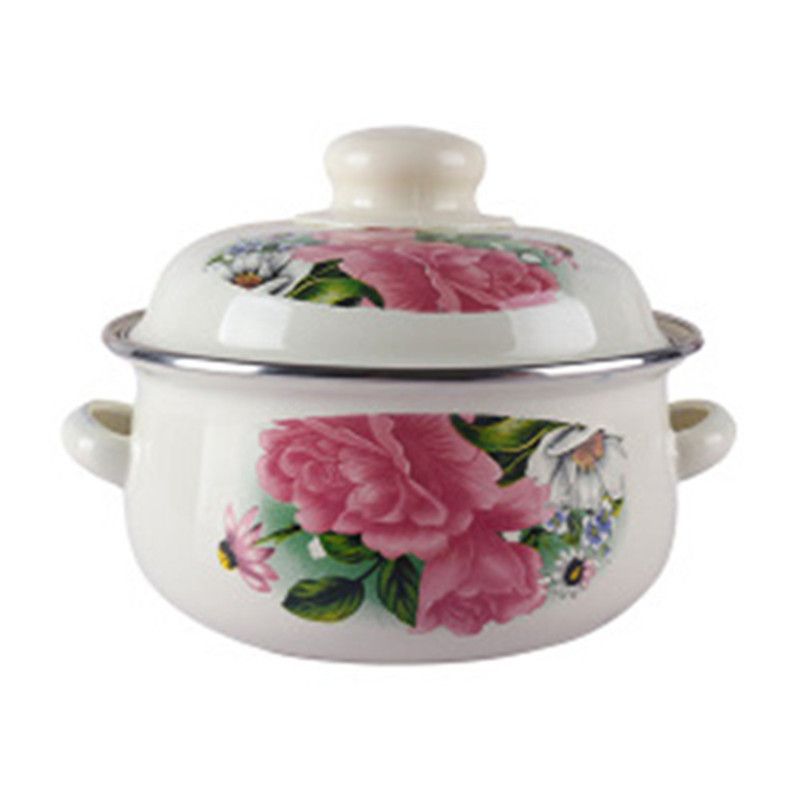 espesamiento de tres piezas de conjunto de cocina de dos orejas de cocina de cocción de cocina