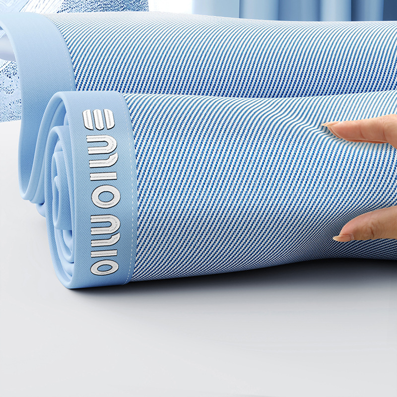 Verano nuevo tipo de sensación fría alfombra de hielo antibacteriana alfombra para dormir desnudo tres piezas set de lavado por máquina dormitorio aire acondicionado suave alfombra fría