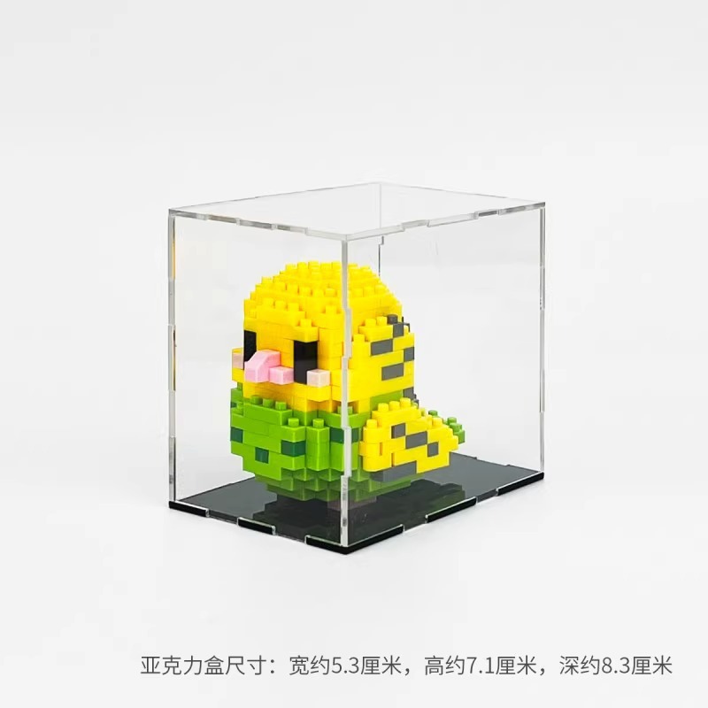 Compatible con Lego loro guacamayo, bloques de construcción, flores, adornos de animales, juguetes para niños hechos a mano, regalos para el día de los niños