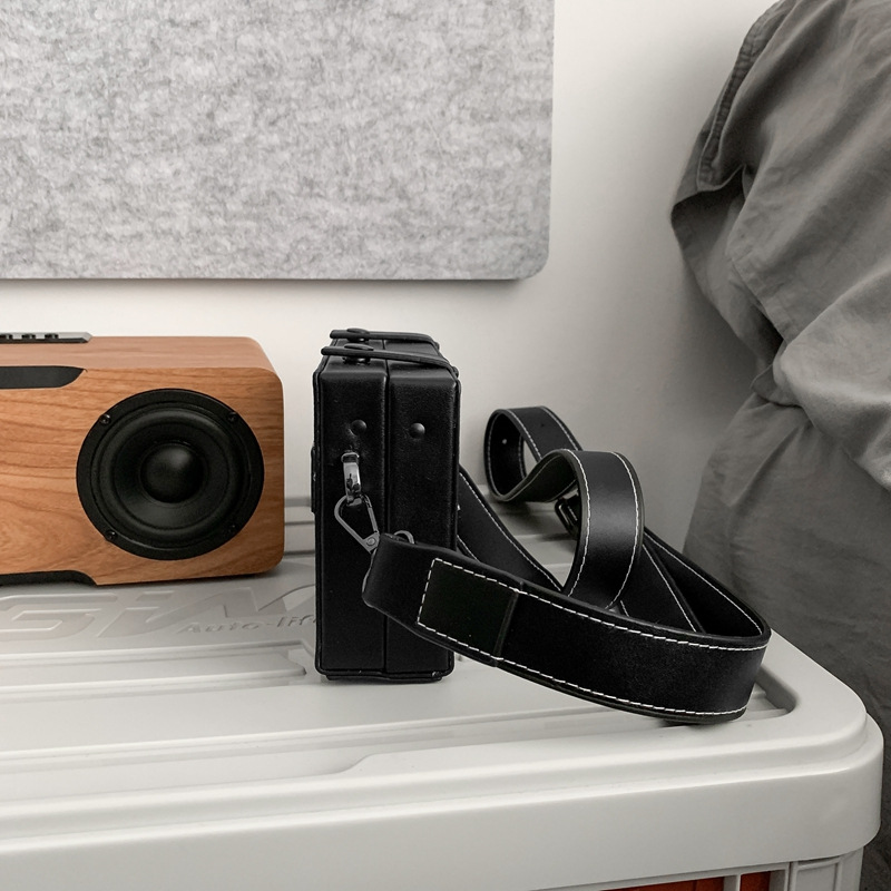 Box Bag Men's New Trendy Cool Small Square Bag Fashionable Casual Styling Bag Personalized Trendy Brand Mobile Phone Crossbody Bag_voghion.com