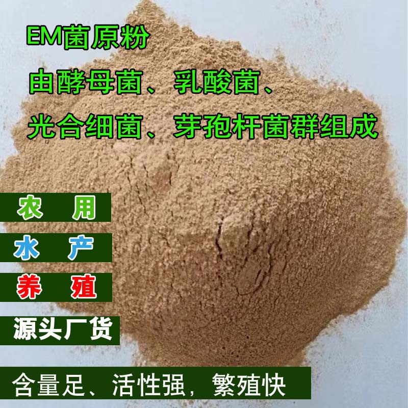 农用EM菌种复合微生物菌剂堆肥厨余发酵菌复合菌液体发酵芽孢杆菌