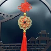 Pure red knots of ten emperors plum blossoms [Treasure of the House]