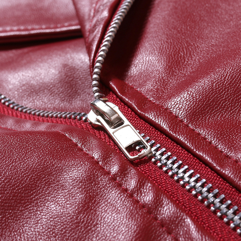 boy Foreign Trade 2022 Autumn Winter Men's European And American Style Turn-down Collar Business Casual Zipper Decorative_viptrois.com
