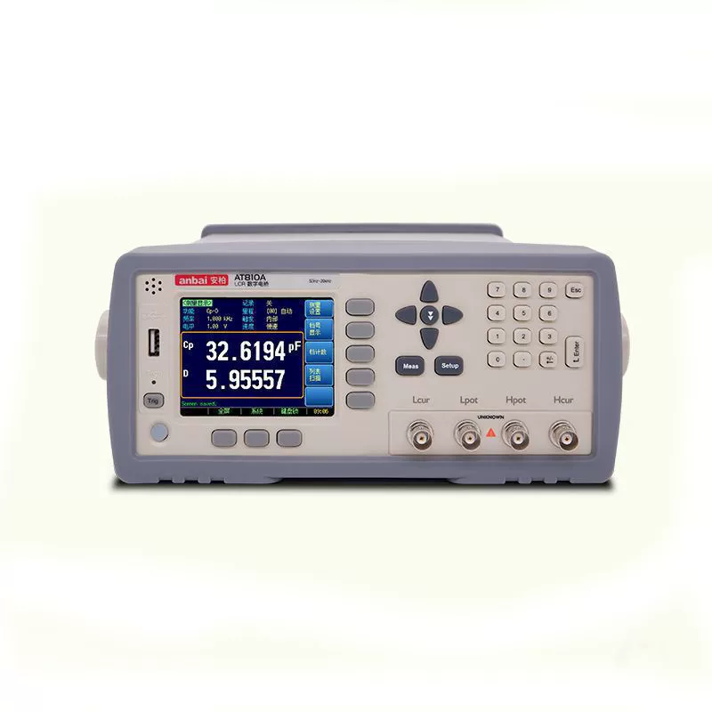 Amber AT3810A LCR Цифровая частота моста 20 кГц Точность 0,05% удобная, быстрая и не дорогая