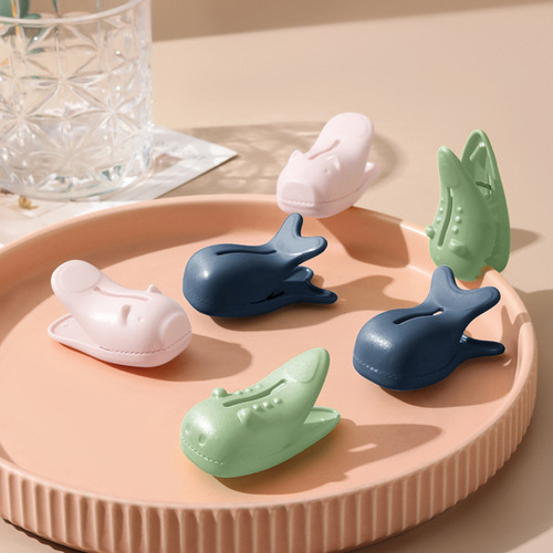 Sealing clip refrigerator magnetic food clip fresh-keeping bag seasoning bag kitchen household organizing artifact plastic snack clip