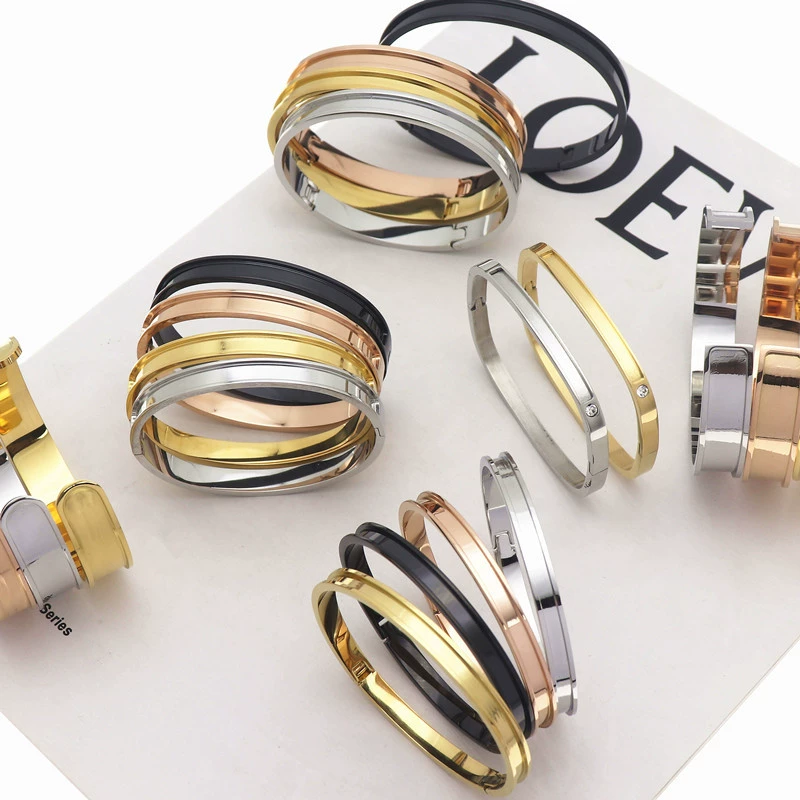 Титановая сталь DIY кожаный браслет средневековый ювелирные изделия высокого уровня