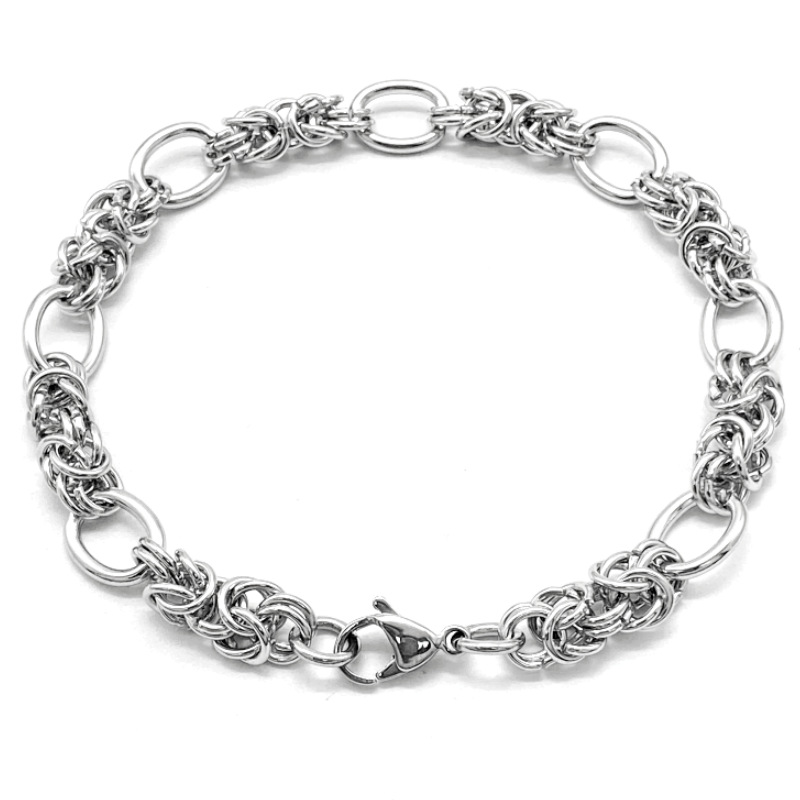 trend bracelet stainless steel hip-hop style for men and women