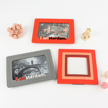 PVC软胶滴胶相框 3D磁铁相框画框可爱卡通旅游广告相框