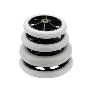 Wheelchair accessories front wheel universal wheel 6 inch 7 inch 8 inch front small wheel front wheel wheel wheelchair wheel solid tire small wheel