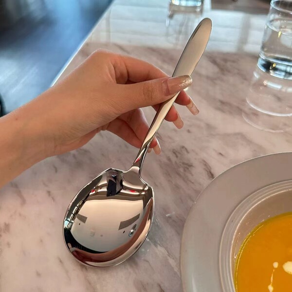 Stainless steel spoon Household Hotel Buffet Disciplinary Separation…