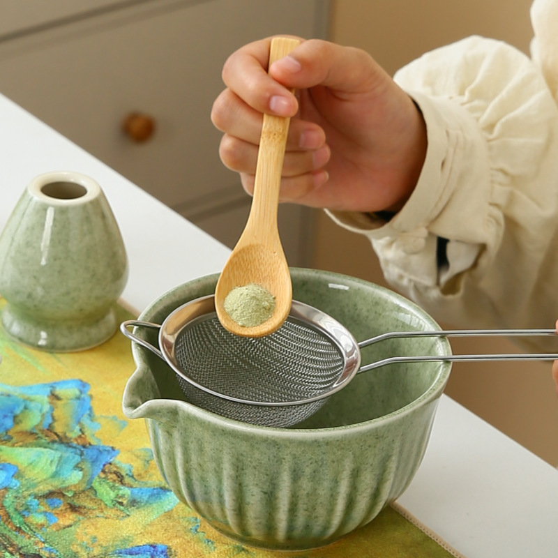 国境を越えた抹茶ボウル、抹茶ツール、ブラシ、日本茶茶碗、抹茶カップ、粉ボウル、ミキサー、茶筅器具セット|undefined