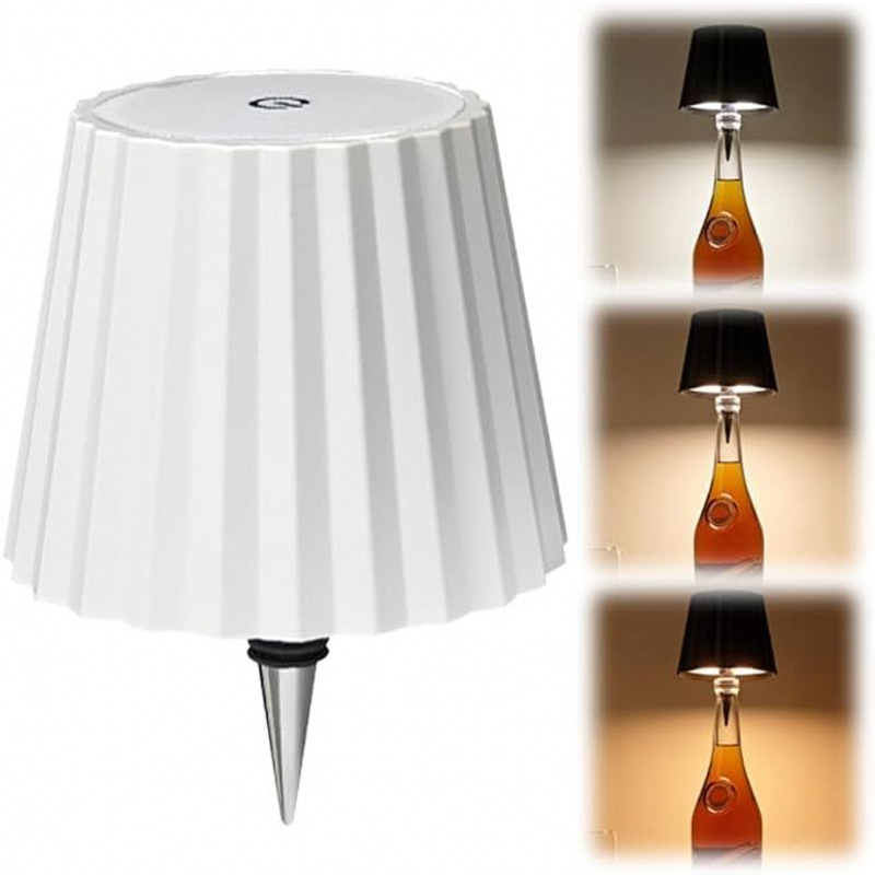 플리츠 화이트 임베디드(3가지 색상)