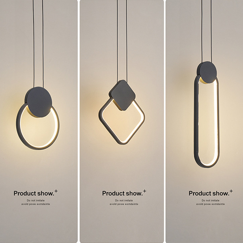 Modern minimalist Nordic minimalist small meal hanging bedroom restaurant shopping mall restaurant small chandelier factory low price spot direct sales