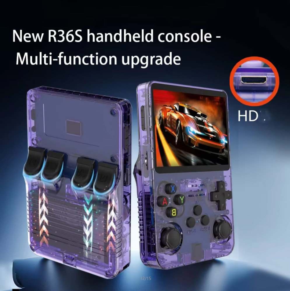 Grenzüberschreitende Open-Source-Handheld-Konsole R36SHD im Retro-Stil – nostalgisch und im alten Stil gehalten_voghion.com
