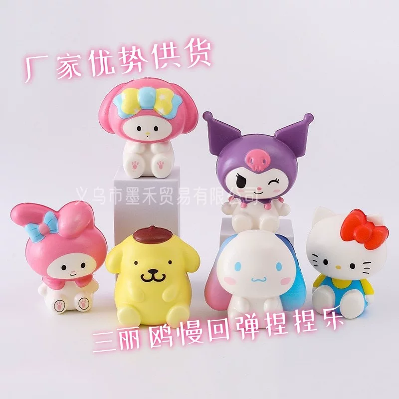 Sanrio, слайм, игрушка, кукла, антистресс
