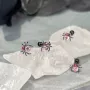 辣妹小众时尚蜘蛛耳钉