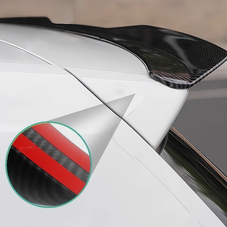 Car Modification Universal Suv Hatchback Modified Rear Wing Spoiler Trunk Roof Wing Tail Wing No-Drill Wind Wing