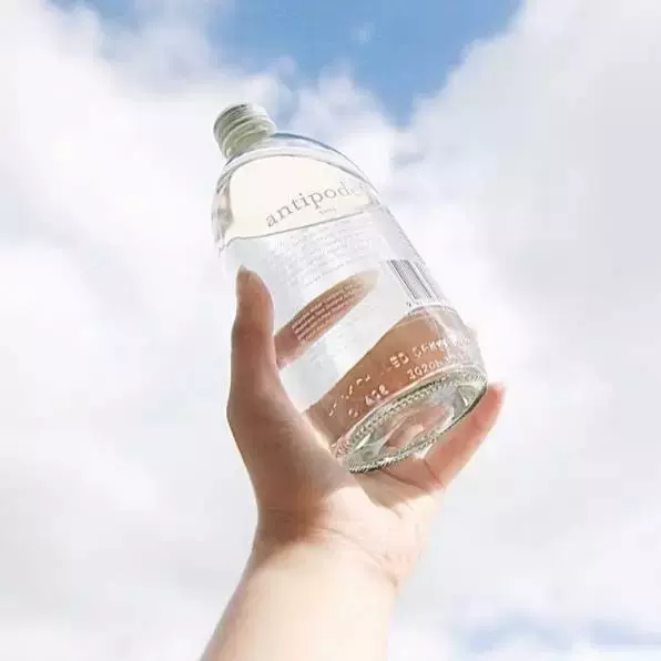 网红咖啡瓶果汁奶瓶透明玻璃加厚带盖瓶小口饮料瓶子工厂直销