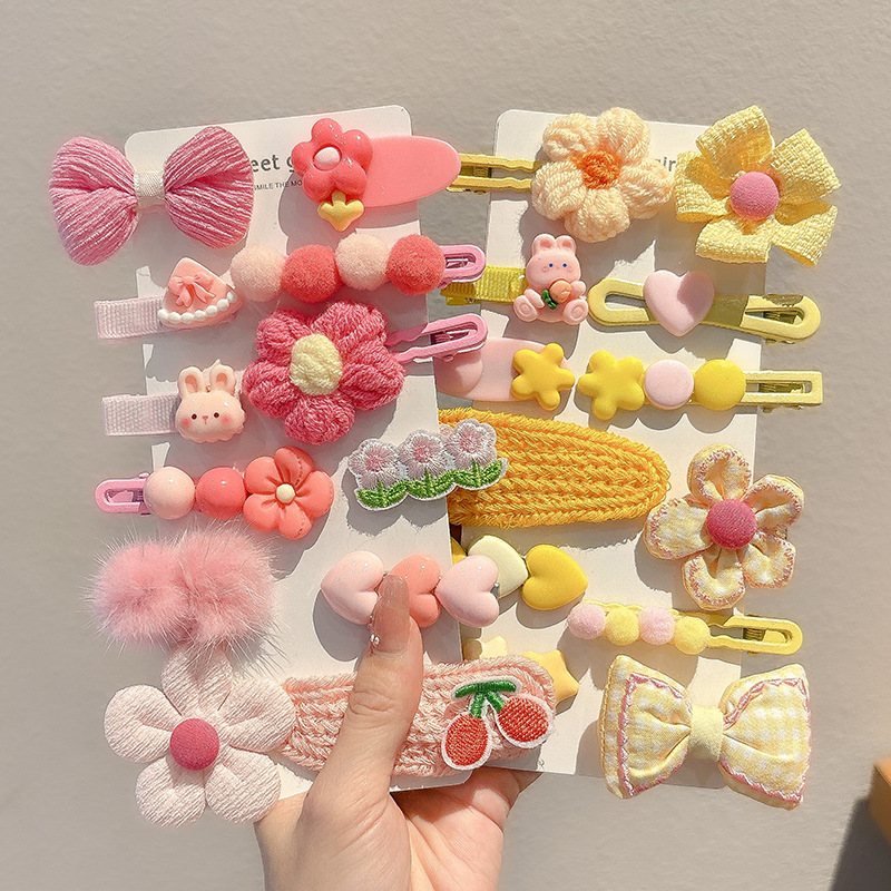 Peel de peluche para niños BB clip clip de peluche clip lateral para niñas lindas niñas toque de pelo para bebés