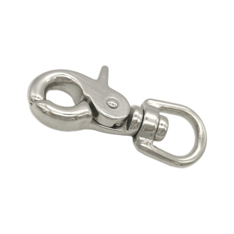 不锈钢剪刀钩 弹簧钩 箱包钩 潜水钩 快脱钩 船舷防撞物挂钩