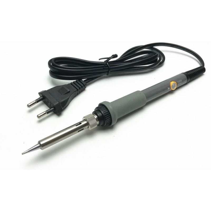 Transfronterizo 10 Unid termostato eléctrico de soldadura de hierro traje de soldadura térmica interna herramienta de soldadura de la pluma Europea y Americana Estándar de colofonia Alambre de estaño Gris