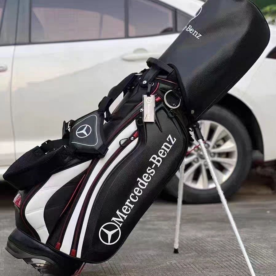 新款奔驰高尔夫球袋压膜工艺时尚轻便防水耐磨男女款golf装备新品